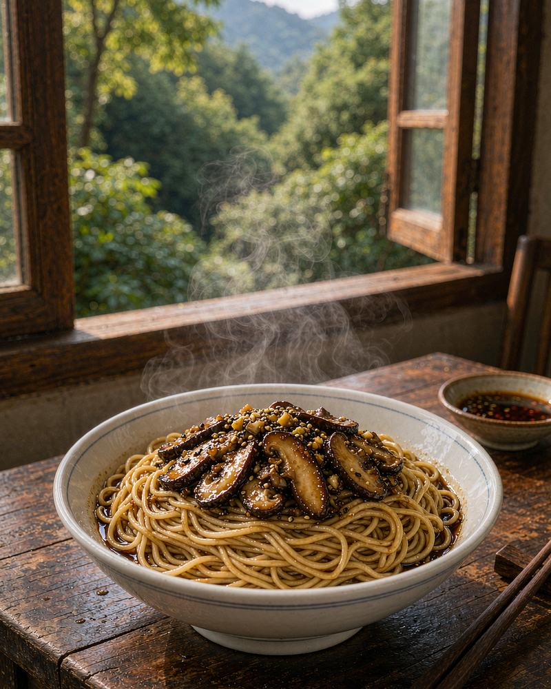 山下蕈油面